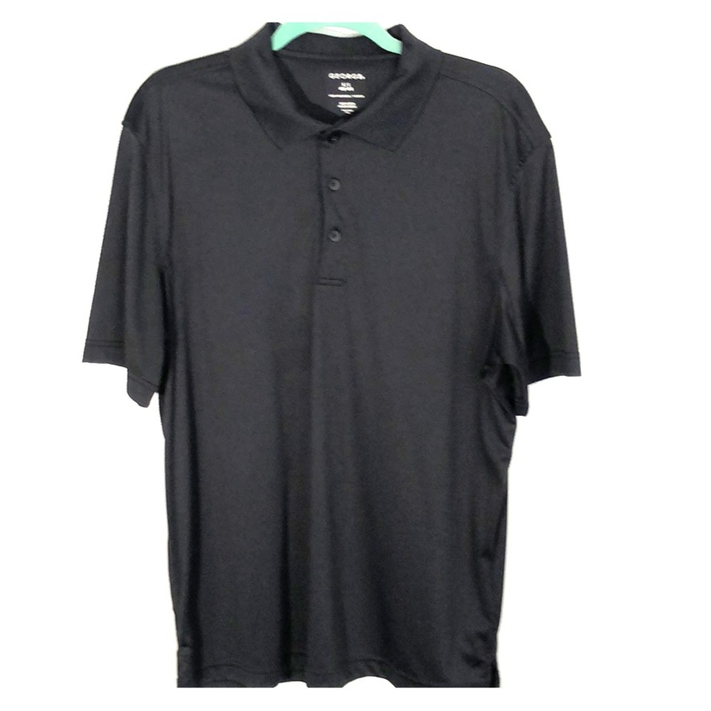George 42-44 Large Polo black 👕